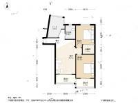 新宏安家园2室2厅1卫110㎡户型图