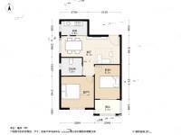 东元坊2室1厅1卫70.2㎡户型图
