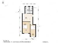 华泾五村2室1厅1卫63.5㎡户型图