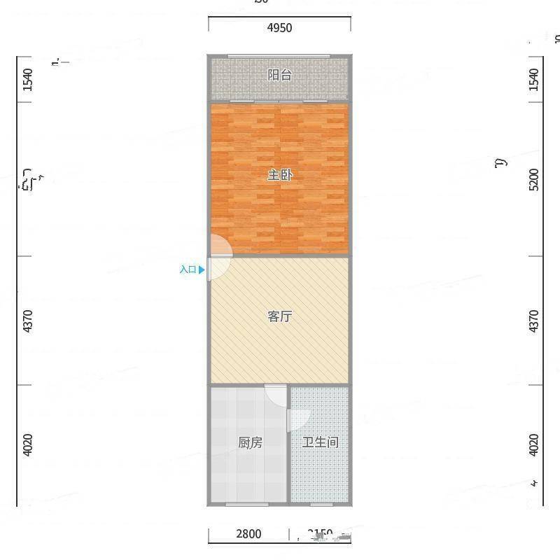 沙家浜小区1室0厅0卫94㎡户型图