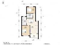 泰宸苑2室2厅1卫85.8㎡户型图