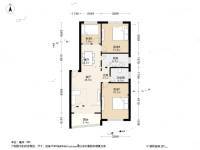 泰宸苑3室2厅1卫100㎡户型图