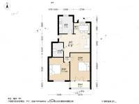 春华苑2室1厅1卫86.3㎡户型图