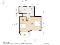 瑞雪大楼2室1厅1卫60㎡户型图