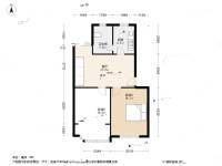 生活花苑2室2厅1卫67.8㎡户型图