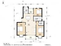 四季绿城3室2厅2卫146㎡户型图