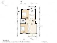 润和苑2室2厅1卫98.4㎡户型图