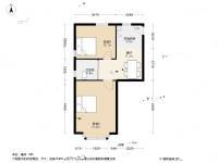 东五小区(虹口)2室1厅1卫69.2㎡户型图