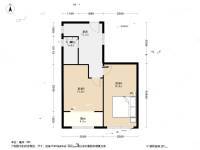 凤城三村2室1厅1卫47.6㎡户型图