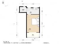 凤城三村1室0厅1卫29.7㎡户型图