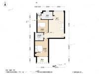 海派青城2室2厅1卫81.9㎡户型图