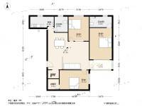 金瓯万国大厦3室2厅2卫148.6㎡户型图