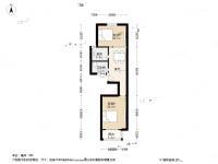 嘉善坊2室1厅1卫61.1㎡户型图