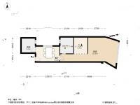 丰庄二村1室1厅1卫48.7㎡户型图