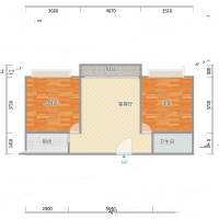 和家欣苑2室0厅0卫76㎡户型图