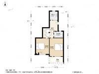 永清新村2室1厅1卫56.8㎡户型图