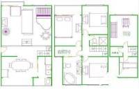 御墅花园公寓4室2厅3卫242㎡户型图