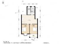 青溪新村北区2室2厅1卫86.5㎡户型图