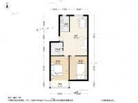 庄南小区3室1厅1卫95.4㎡户型图