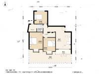 丽都成品2室1厅1卫97.8㎡户型图