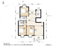幸福小镇3室2厅2卫138㎡户型图