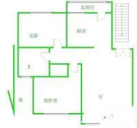 通联苑二期2室2厅1卫106㎡户型图