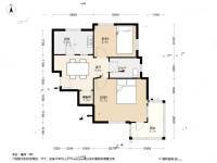 石笋一村2室1厅1卫49㎡户型图