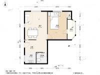云台苑2室1厅1卫69.4㎡户型图