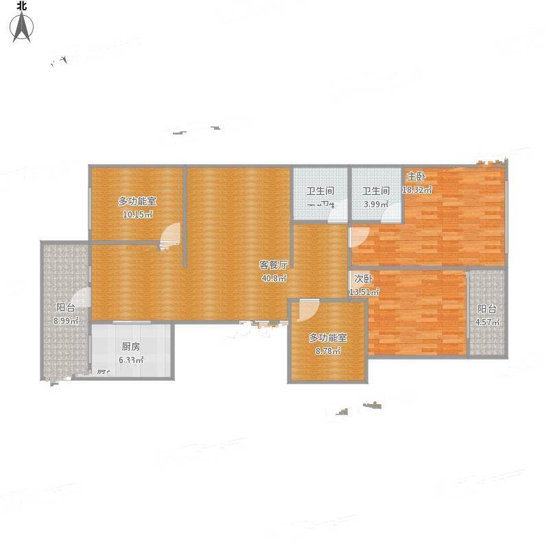 东阳国际大厦2室0厅0卫161㎡户型图