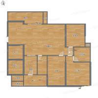 芳邻大厦3室1厅0卫173㎡户型图