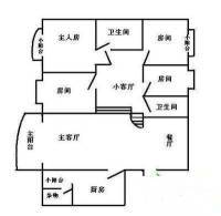 东埔文和园4室2厅2卫164㎡户型图