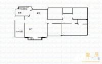 信义锦绣花园二期4室2厅1卫138㎡户型图