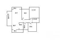 佳兆业水岸新都五期3室2厅2卫134㎡户型图