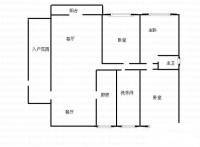 佳兆业水岸新都五期3室2厅1卫89㎡户型图