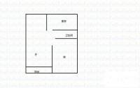 九州家园1室1厅1卫45㎡户型图