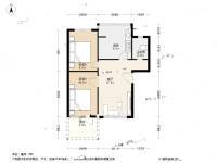 碧波花园2室1厅1卫75㎡户型图