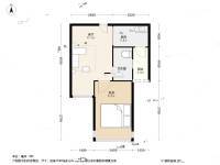凤凰印象1室1厅1卫40.5㎡户型图