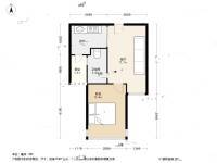 凤凰印象1室1厅1卫41.5㎡户型图