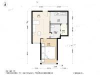 凤凰印象1室1厅1卫41㎡户型图
