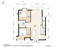 嘉多利花园2室1厅1卫78㎡户型图