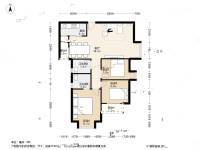 嘉多利花园3室1厅2卫99.5㎡户型图