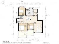 兰溪谷3室2厅2卫157㎡户型图