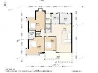 兰溪谷3室1厅2卫147㎡户型图