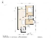 绿茵丰和家园2室1厅1卫72㎡户型图