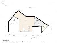 东门金座1室1厅1卫41.9㎡户型图