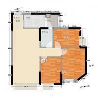 龙园龙凤雅居3室0厅0卫94㎡户型图