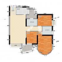 龙园龙凤雅居3室0厅0卫118㎡户型图