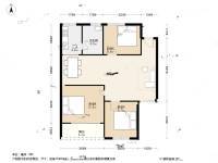 华安苑(宝安)3室1厅1卫86.1㎡户型图