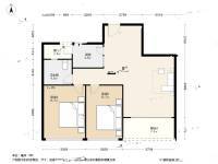 大芬艺术大厦2室1厅1卫82.5㎡户型图