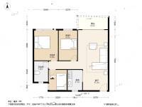 家和花园3室1厅1卫78.7㎡户型图